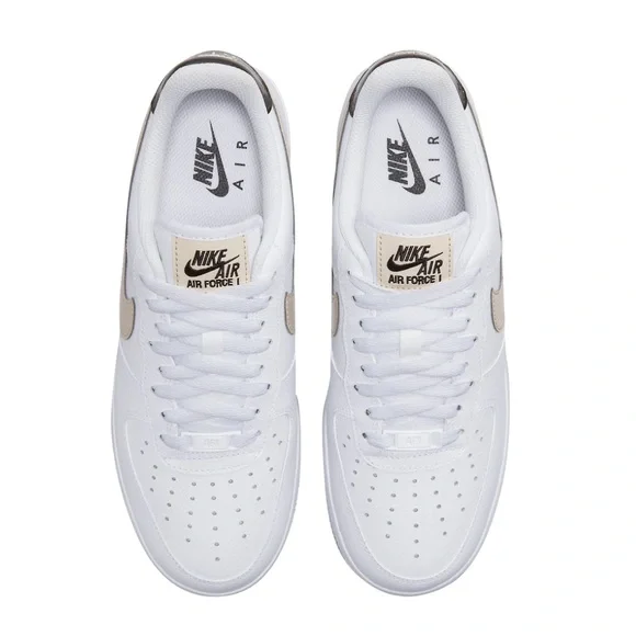 Nike White and Tan Sneakers - Picture 4 of 8